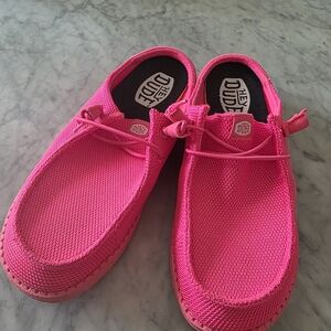 Hey Dude Hot Pink Slip-On Casual Shoe